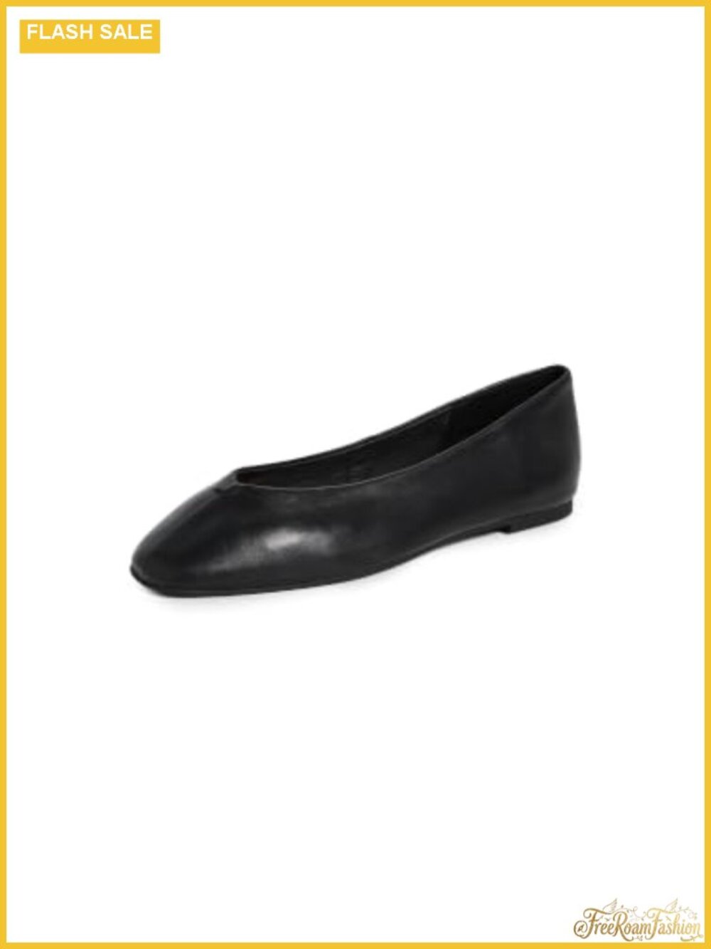 Women's Greta Glove Flats Rubber Sole Seam Detail